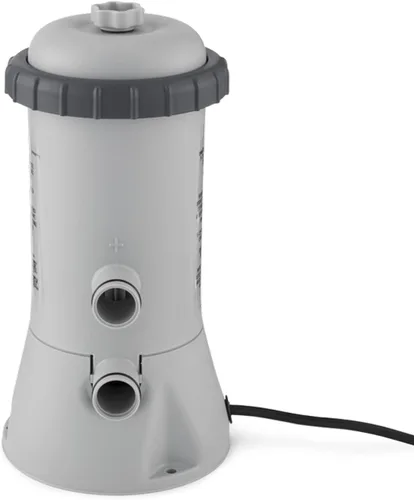 Vista 6 de Bomba con cartucho filtrante Intex Krystal Clear para piscinas montables, ritmo de flujo de 1000 GPH, 110 V a 120 V con interruptor GFCI