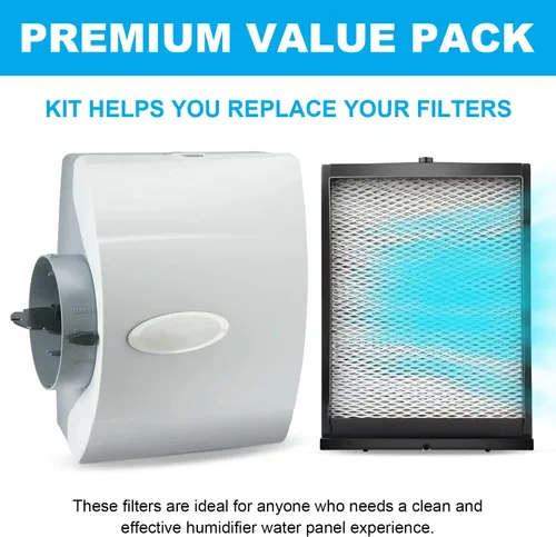 Vista 2 de Kit de mantenimiento del humidificador 4839 se adapta al filtro de reemplazo del humidificador del panel de agua Aprilaire No.35, se adapta a