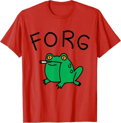 Vista 38 de Forg Y2K Sarcastic Cringe - Camiseta divertida Irónica Gen Z Weird Meme Cool, Blanco
