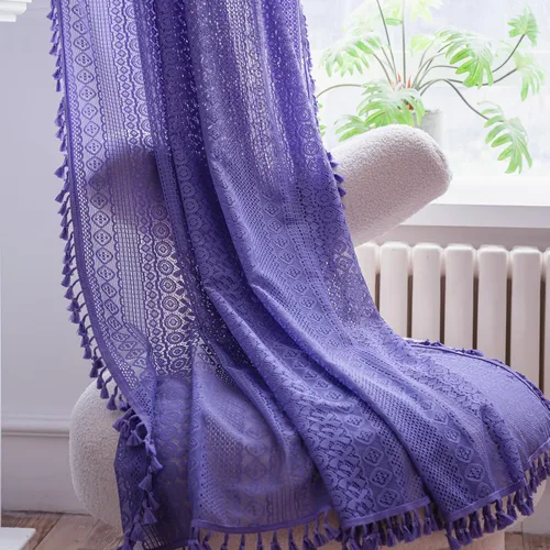Vista 28 de Deeprove - Cenefa de cortina bohemia negra de 18 pulgadas de largo para cocina y cafetería, cortina corta bohemia de encaje transparente de crochet