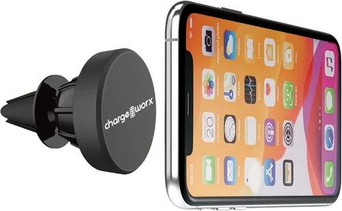 Vista 2 de CHARGEWORX Soporte universal para teléfono para ventilación de automóvil, soporte ajustable de 7 pulgadas extensible para iPhone Pro Max, Samsung