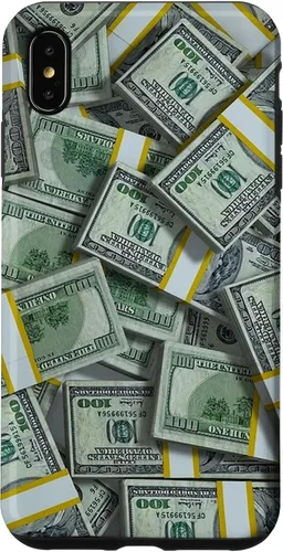 Vista 11 de Pile Money Finance Currency 100 Dollar Stacks Bill s Success Case para iPhone 17