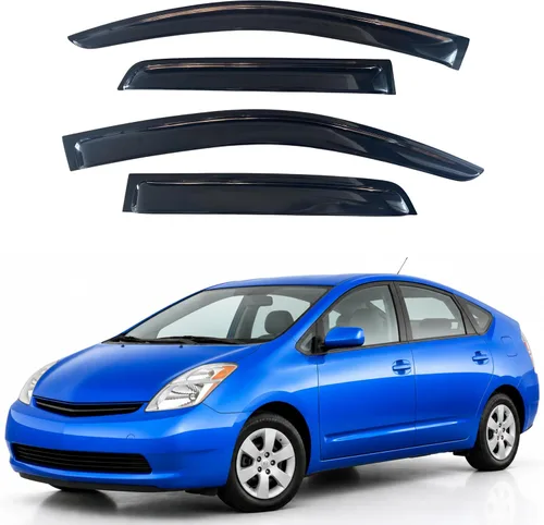 Vista 308 de Visera de ventana IG para Ford Focus Sedán y Hatchback 2012-2018, Protector de ventana lateral para lluvia y viento estilo Mugen, extra duradero