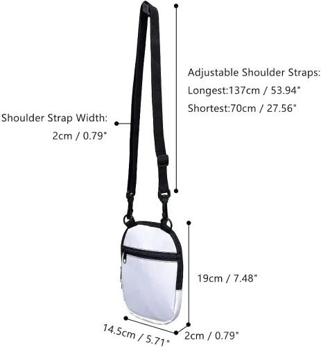 Vista 5 de Mumeson - Mini bolso cruzado casual para adolescentes y niñas, bolso de hombro