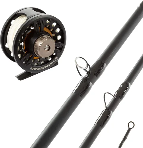 Vista 7 de Wakeman Outdoors Fly Fishing Rod & Reel Combo Starter Kit with Case and Accessories