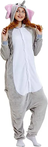 Vista 3 de Animal Pijamas Nuevo Cosplay Lounge Wear Adulto Lindo Halloween Disfraz Ropa de dormir Partido Mono para las Mujeres