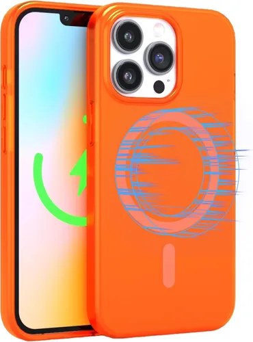 Vista 15 de FELONY CASE - Funda protectora transparente azul neón para iPhone 14 Pro Max TPU and Polycarbonate Shock-Absorbing Bright Cover - Crack Proof with