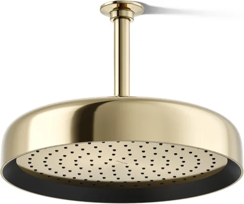 Vista 21 de KOHLER 26291-G-BL Statement™ Cabezal de lluvia redondo de 12" de una sola función, 1.75 gpm, negro mate