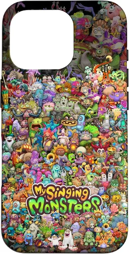 Vista 20 de My Singing Monsters - Funda de teléfono Monster Medley para iPhone 17