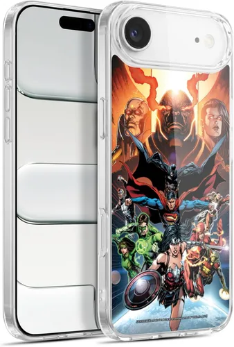 Vista 155 de Head Case Designs Funda de gel con licencia oficial de la Liga de la Justicia DC Comics #10 Darkseid War Comic Book Cover