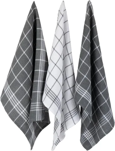 Vista 9 de J&M Home Fashions - Toalla de cocina de algodón con bucles de punto gofre