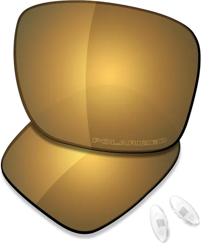 Vista 15 de SAUCER Premium Replacement Lenses & Nosepads for Oakley Holbrook Ti OO6048 UV400 Protection, Anti-Scratch, Precise Fit