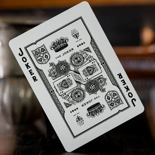 Vista 7 de High Victorian - Baraja de cartas rojas
