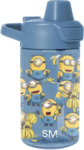 Vista 20 de Simple Modern Marvel Spiderman - Botella de agua Summit de plástico Tritan para niños, taza sin BPA de 12 onzas con tapa cubierta con popote a
