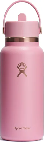 Vista 20 de Hydro Flask de boca ancha con tapa Flex de pajita de 24 onzas Agave