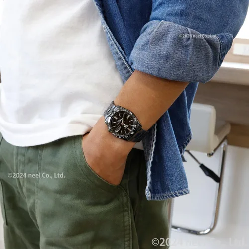 Vista 4 de SEIKO Relojes para hombre 5 SNKE03-4, Ypra, Reloj de buceo