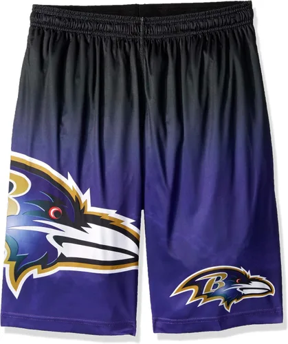 Vista 15 de FOCO Mens NFL Football Team Logo Gradient Big Logo Training Shorts