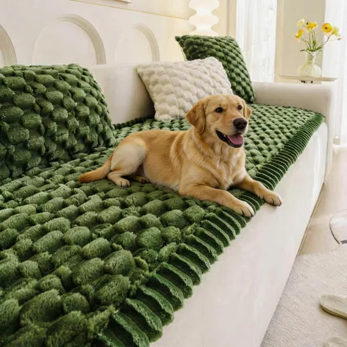 Vista 8 de Funda de sofá para mascotas, lavable, apta para mascotas, protector de sofá para muebles, tapete bohemio para mascotas, para sofás y sofás