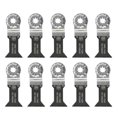 Vista 40 de Fein Starlock - Hoja de sierra de carburo E-Cut Pro - Corte de precisión para metales duros, tornillos templados y materiales abrasivos