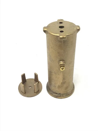 Vista 2 de Carjo Southeastern Accessory - Anclaje de bronce para cubierta de piscina de 6 pulgadas para apertura de 1.90 pulgadas