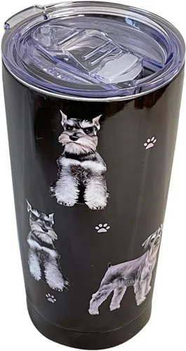 Vista 10 de Vaso de pastor australiano SERENGETI de 16 oz. de acero inoxidable, vaso aislado al vacío con tapa a prueba de derrames
