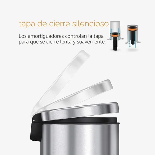 Vista 5 de Simplehuman 4,5 litros / 1,2 Pulido