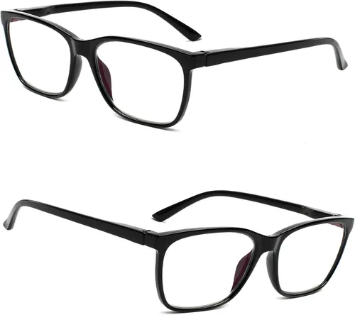 Vista 6 de SIGVAN Lentes de lectura para mujer, con bloqueo de luz azul, bisagra de resorte, diseño de moda, lentes con estampado para mujer