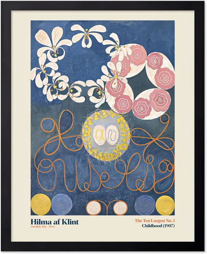 Vista 59 de Poster Master Póster de ilustración vintage, impresión retro moderna, los diez más grandes n.º 1, infancia, flor, abstracto, regalo para artista