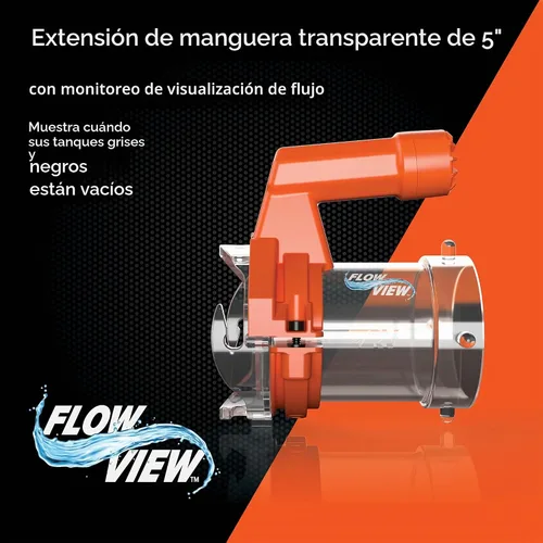 Vista 5 de Camco Rhino RV Extensión de manguera de alcantarillado PRO - Extensión