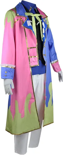 Vista 2 de TMSREBU Kamishiro Rui Cosplay Uniforme Escolar Proyecto Sekai Colorido Etapa Traje Traje Halloween Conjunto Completo
