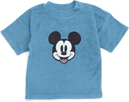 Vista 6 de Disney Baby Loop - Conjunto de 3 piezas de camiseta de tela de rizo, pantalones cortos y sombrero para el sol, tallas de recién nacido a bebé