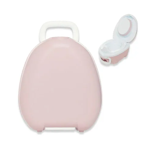 Vista 23 de My Carry Potty - Orinal de viaje para niños de 18 meses a 3 años, gato Gato Blanco