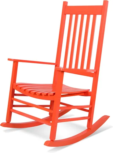 Vista 10 de Shine Company - Silla mecedora Vermont, color negro