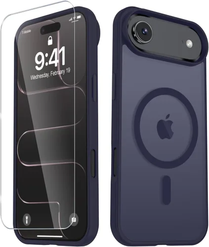 Vista 1699 de Funda para Google Pixel 10 Pro XL, cubierta magnética mate, color negro Fit for MagSafe, Screen Protector included, Shockproof Military Grade
