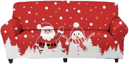 Vista 26 de Horeset Fundas elásticas para sofá con diseño de flores otoñales, lavables para sofá de 2 cojines, funda protectora para mascotas y perros