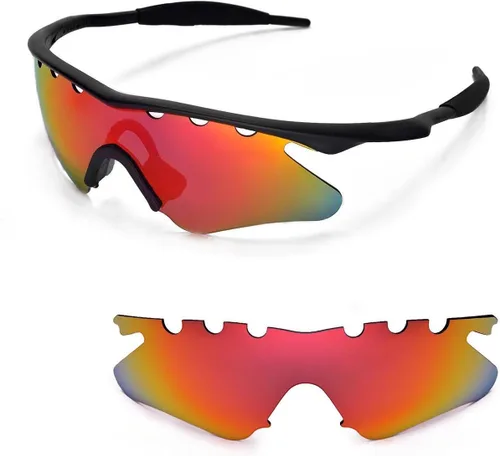 Vista 3 de Walleva Vented Replacement Lenses or Lenses with Black Nosepad for Oakley M Frame Heater - Multiple Options Available