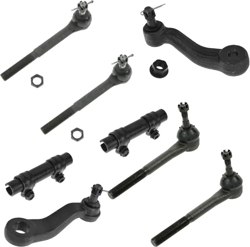 Vista 194 de TRQ Kit de dirección delantera con barra de acoplamiento de fuelle de piñón y cremallera compatible con Toyota Echo 2000-2005