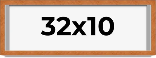 Vista 180 de Marco de 3 x 3 pulgadas de madera maciza de nuez y miel marrón con plexiglás acrílico UV, respaldo de tablero de espuma y accesorios para colgar