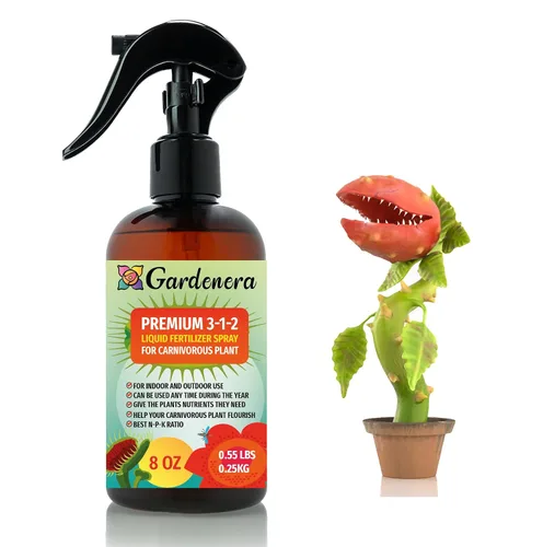 Vista 10 de Gardenera Fertilizante en aerosol multiusos profesional para jardinería doméstica, listo para usar, 3-1-2, alimento suave para plantas para hojas