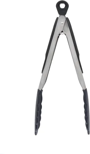 Vista 3 de OXO – Pinzas con buen mango con extremo de silicona, Negro