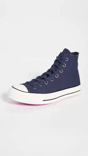 Vista 3 de Converse Heart of Shanghai Chuck 70 High Tenis para hombre, color obsidianaverde cítricogarza, azul, talla 10 M de EE. UU, Azul