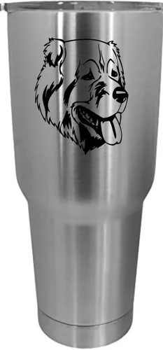 Vista 156 de Cairn Terrier - Vaso grabado con temática de perro, 30 onzas