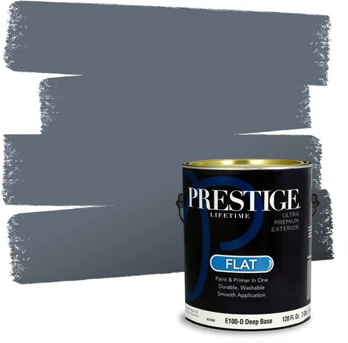 Vista 67 de Prestige Paints - 2 en 1, pintura base y pintura de exterior, E100-N-SW6988