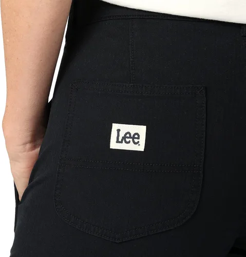 Vista 4 de Lee Ultra Lux - Pantalón de pierna recta relajado de tiro medio para mujer