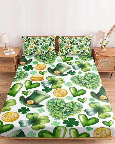Vista 8 de Sábanas bajeras de bolsillo profundo de hasta 16 pulgadas, funda de colchón suave de Halloween con 1 funda de almohada decorativa para dormitorio