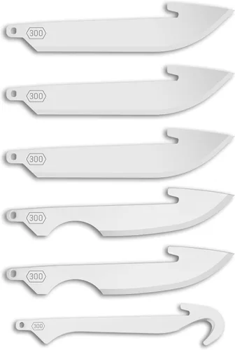 Vista 11 de OUTDOOR EDGE Cuchillas de repuesto RazorSafe de 3.0 pulgadas, 6 piezas