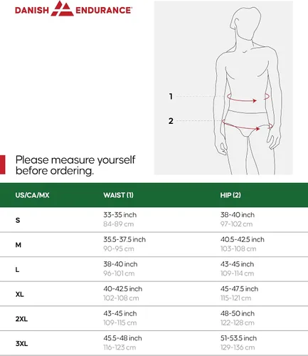 Vista 6 de DANISH ENDURANCE Calzoncillos tipo bóxer de algodón suave, ropa interior elástica para hombres, paquete de 6 o 10