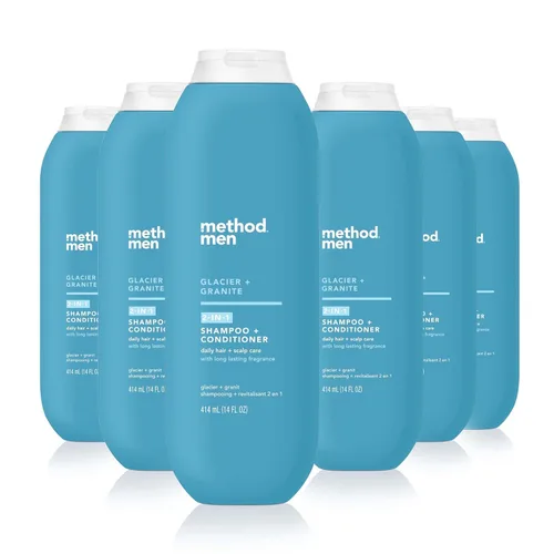 Vista 14 de Method Champú 2 en 1 para hombre + acondicionador, cedro + ciprés, 14 onzas.