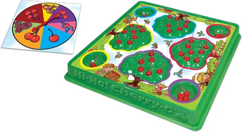 Vista 4 de HI-Ho Cherry-O de Winning Moves Games USA, el primer juego de conteo clásico para niños, para 2 a 4 jugadores, a partir de 3 años