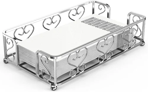 Vista 22 de Bandeja Soporte de Toallas de Invitados de Acrílico para Baño – Soporte Vertical para Toallas de Papel para Toallas de Mano Desechables, Organizador